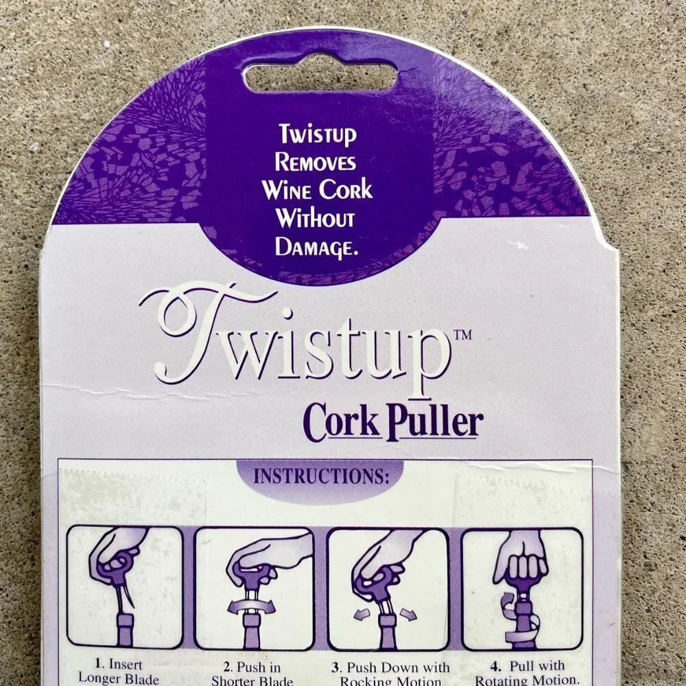 Twist Up Wine Cork Puller